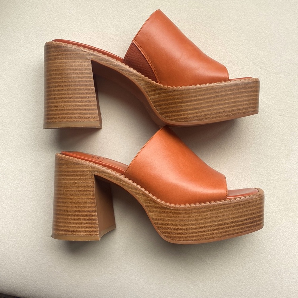 Jeffrey Campbell Concert Heels - Anthropologie - Size 8 - Honey - Never worn